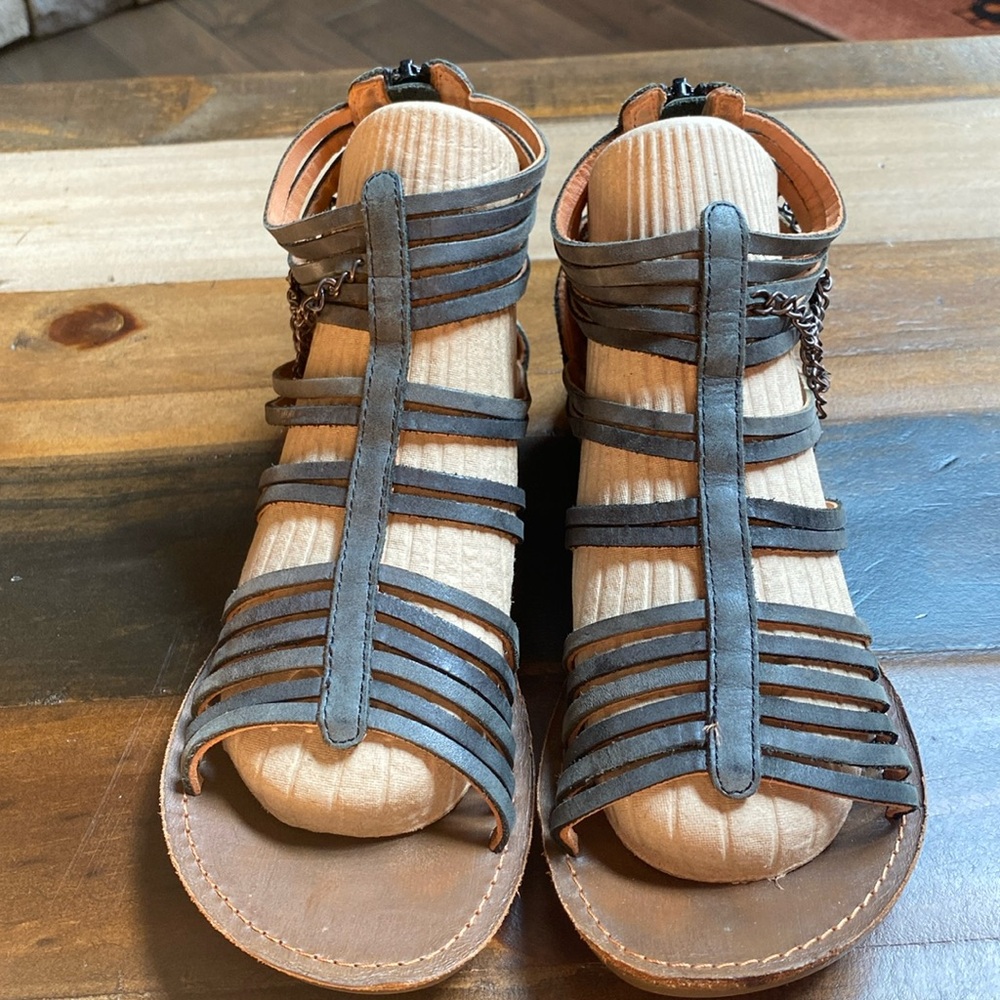 Gladiator Sandal “ Kickers Lilou”Women’s Size 37 Preowned (used a few times)